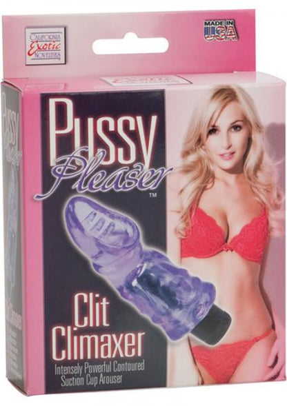 Pussy Pleaser Clit Climaxer Purple Vibrator