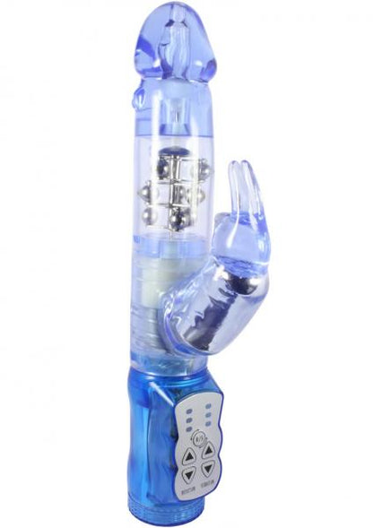 Waterproof Jack Rabbit Floating Beads - Blue
