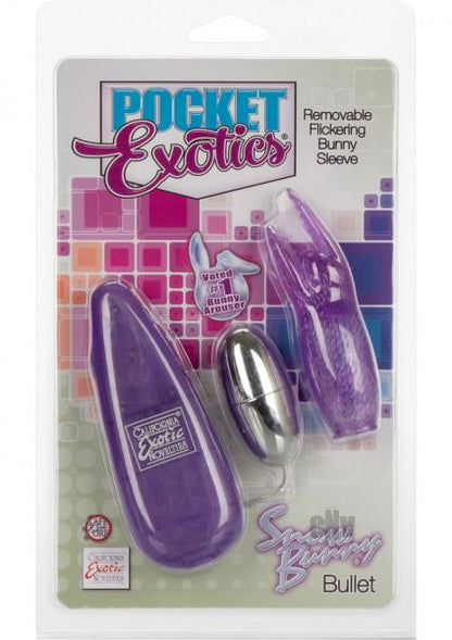 Pocket Exotics Snow Bunny Bullet - Purple