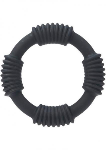 Silicone Ring Hercules- Black