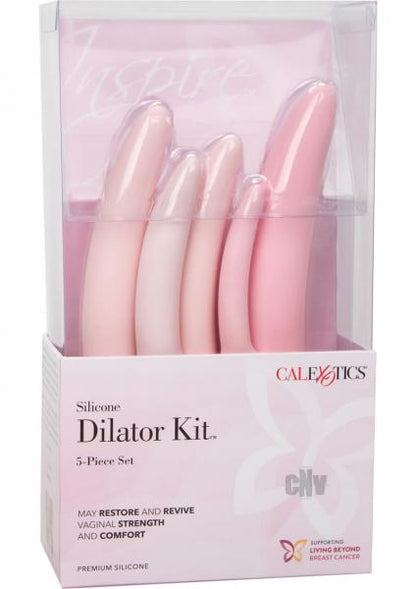 Inspire Silicone Dilator 5 Piece Set Pink