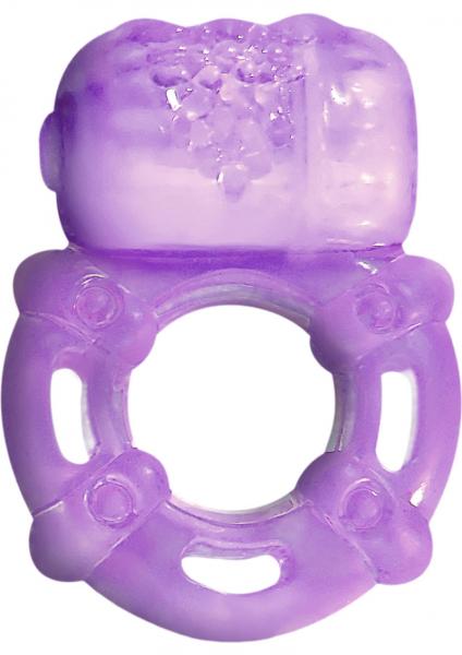 Super Stud Orgasmix Ring Pleasure Ring 3 Speed - Purple