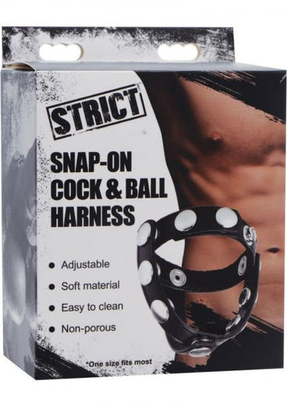 Snap-On Cock and Ball Harness