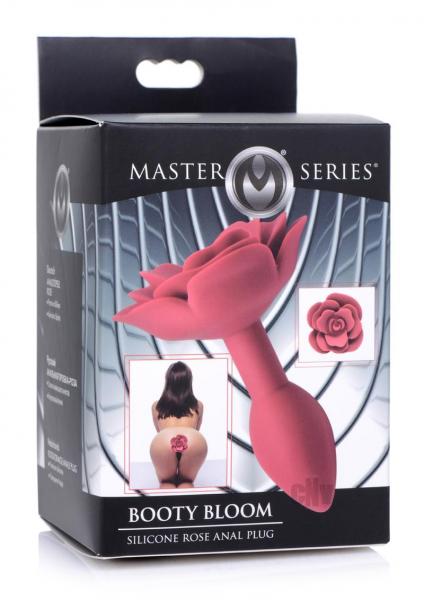 Booty Bloom Silicone Rose Anal Plug - Small