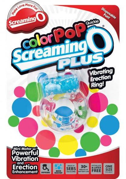 Screaming O Color Pop Quickie O Plus - Blue