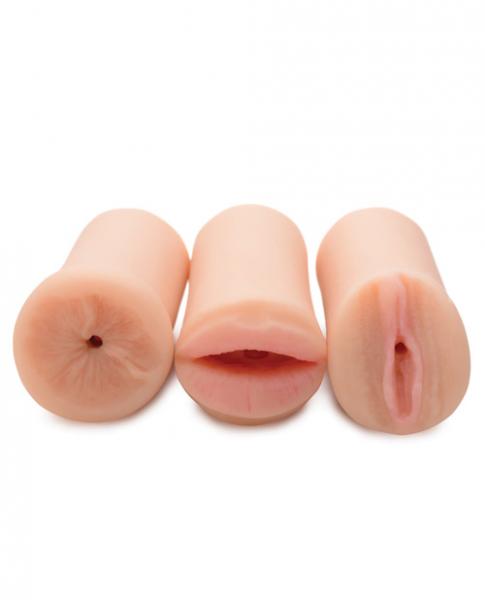 Jesse Jane Three Way Pussy Ass and Mouth Stroker Set