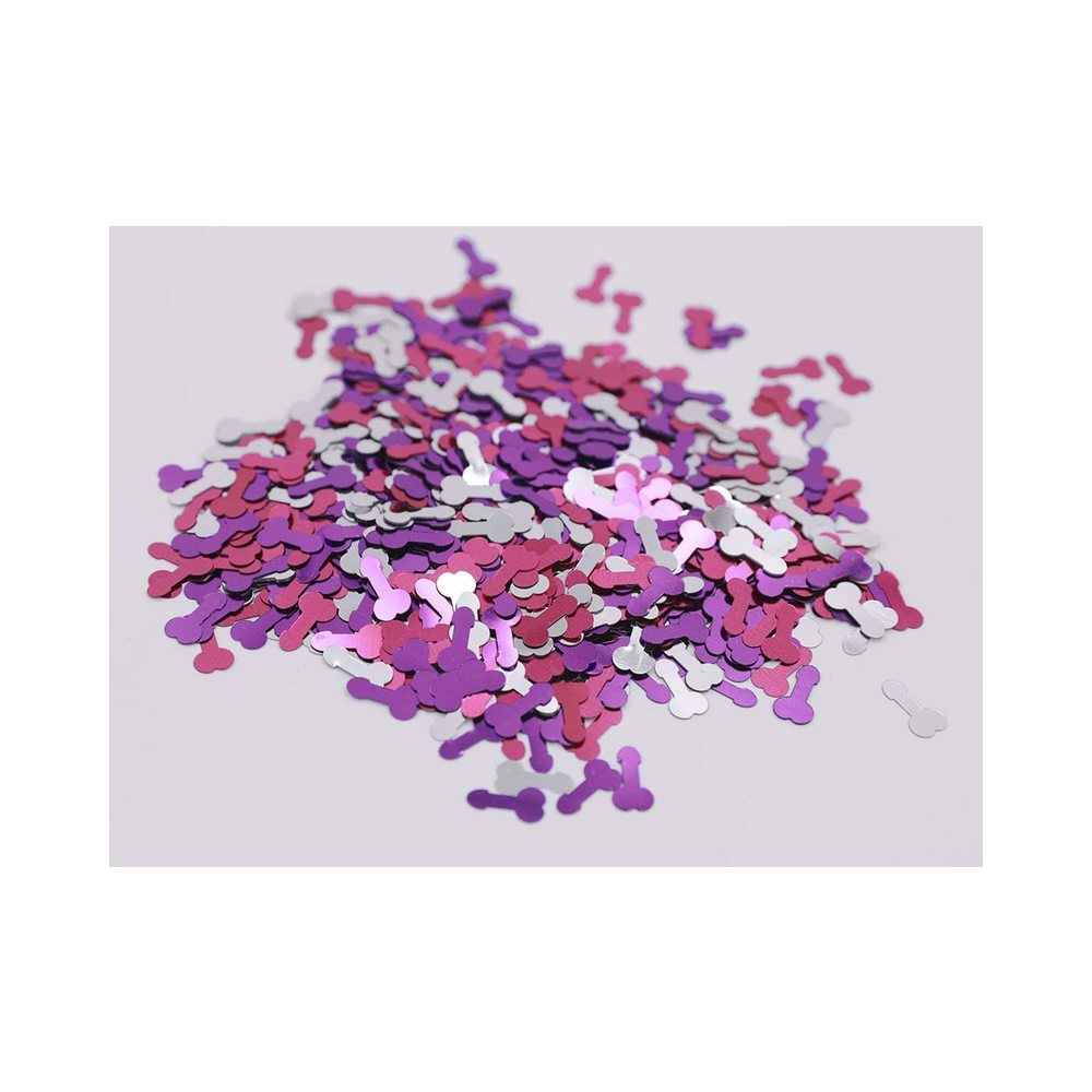 Naughty Confetti Penis Assorted Colors