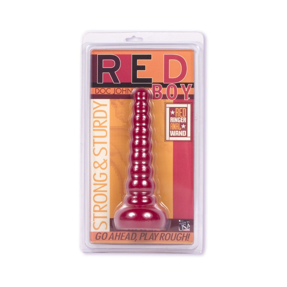 Red Boy Anal Wand Red