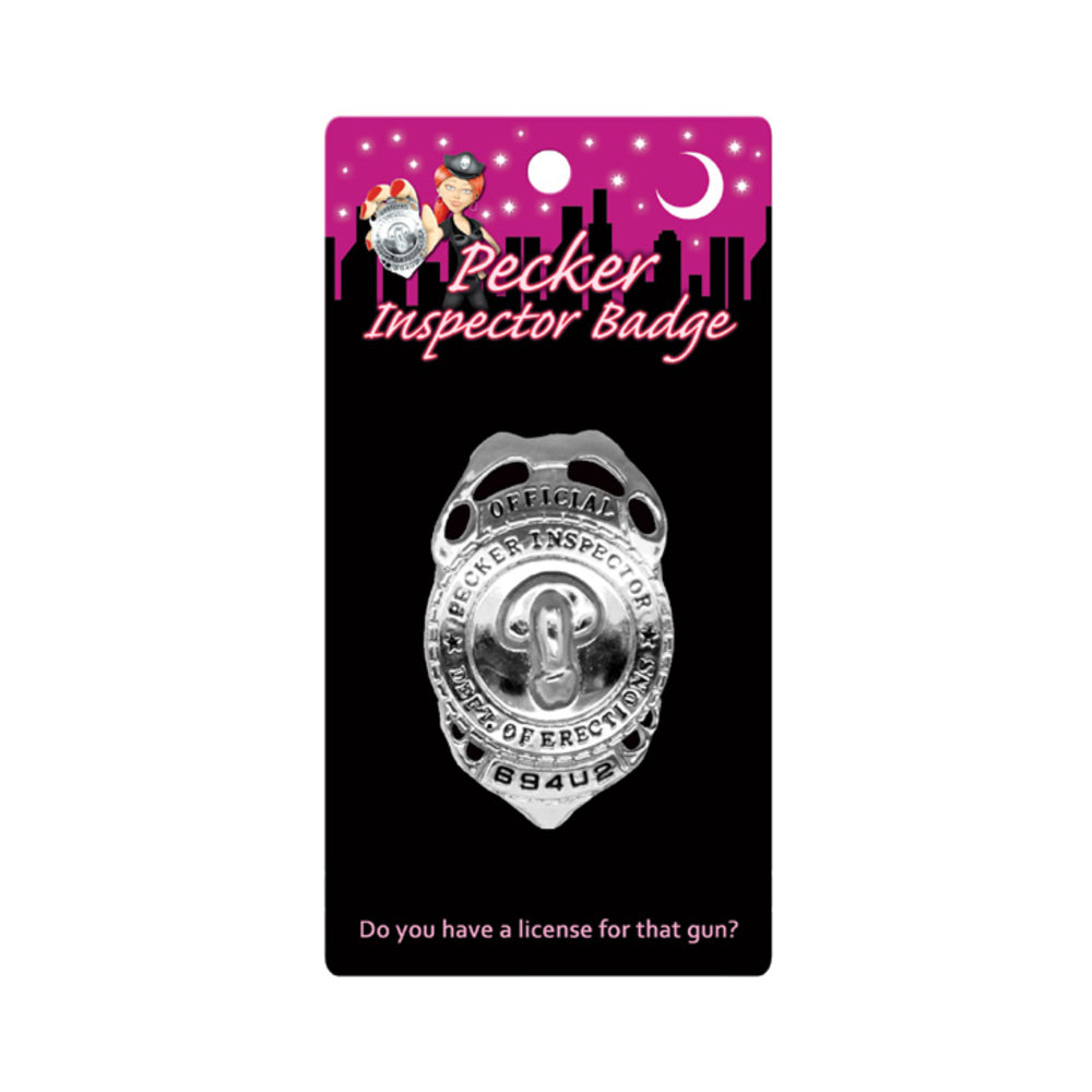 Official Pecker Inspector Badge