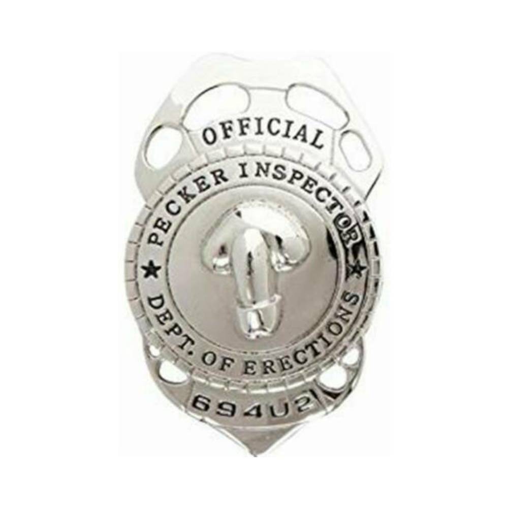 Official Pecker Inspector Badge