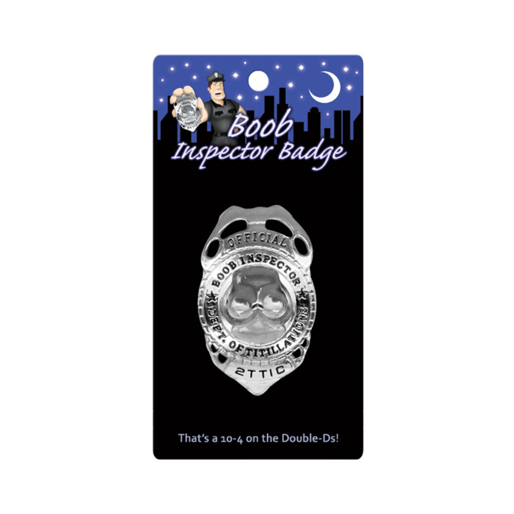 Official Boob Inspector Badge