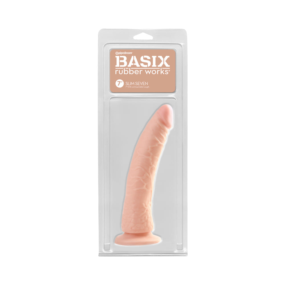 Basix Dong Slim 7 With Suction Cup 7 Inch