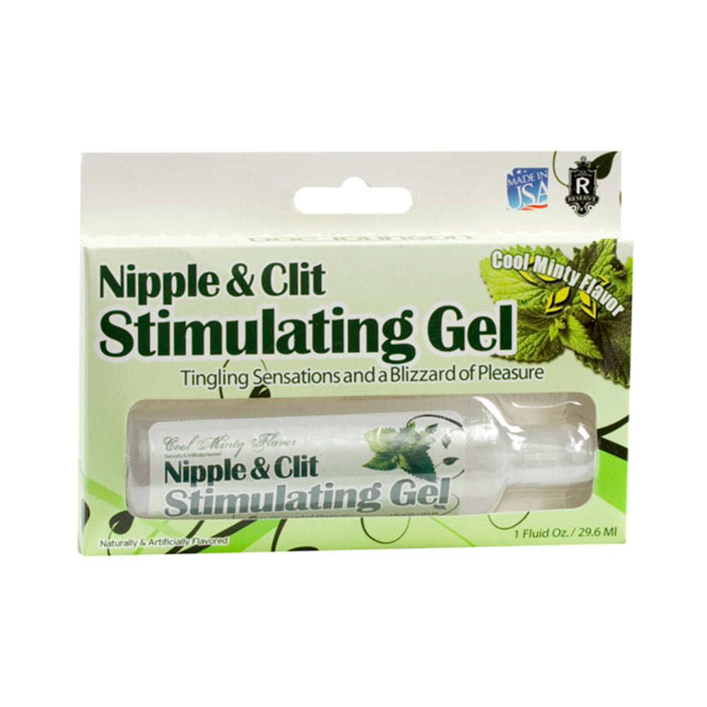 Nipple & Clit Stimulating Gel 1oz Mint