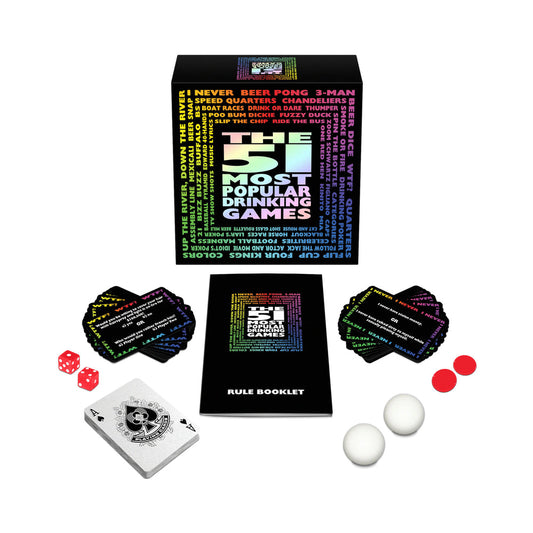 51 Most Popular Drinking Games