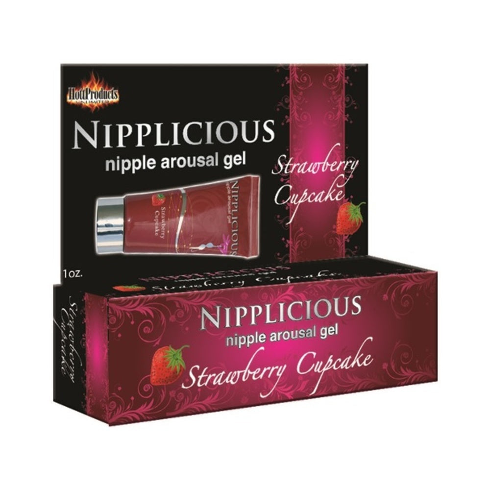 Nipplicious Strawberry 1oz Tube