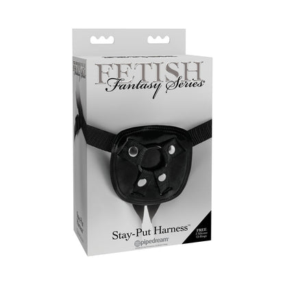 Fetish Fantasy Stay Put Harness Black O/S