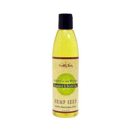 Earthly Body Massage Oil Naked In The Woods 8oz