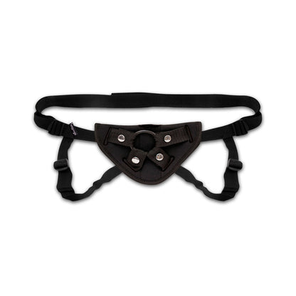 Lux Fetish Neoprene Strap On Harness Black O/S