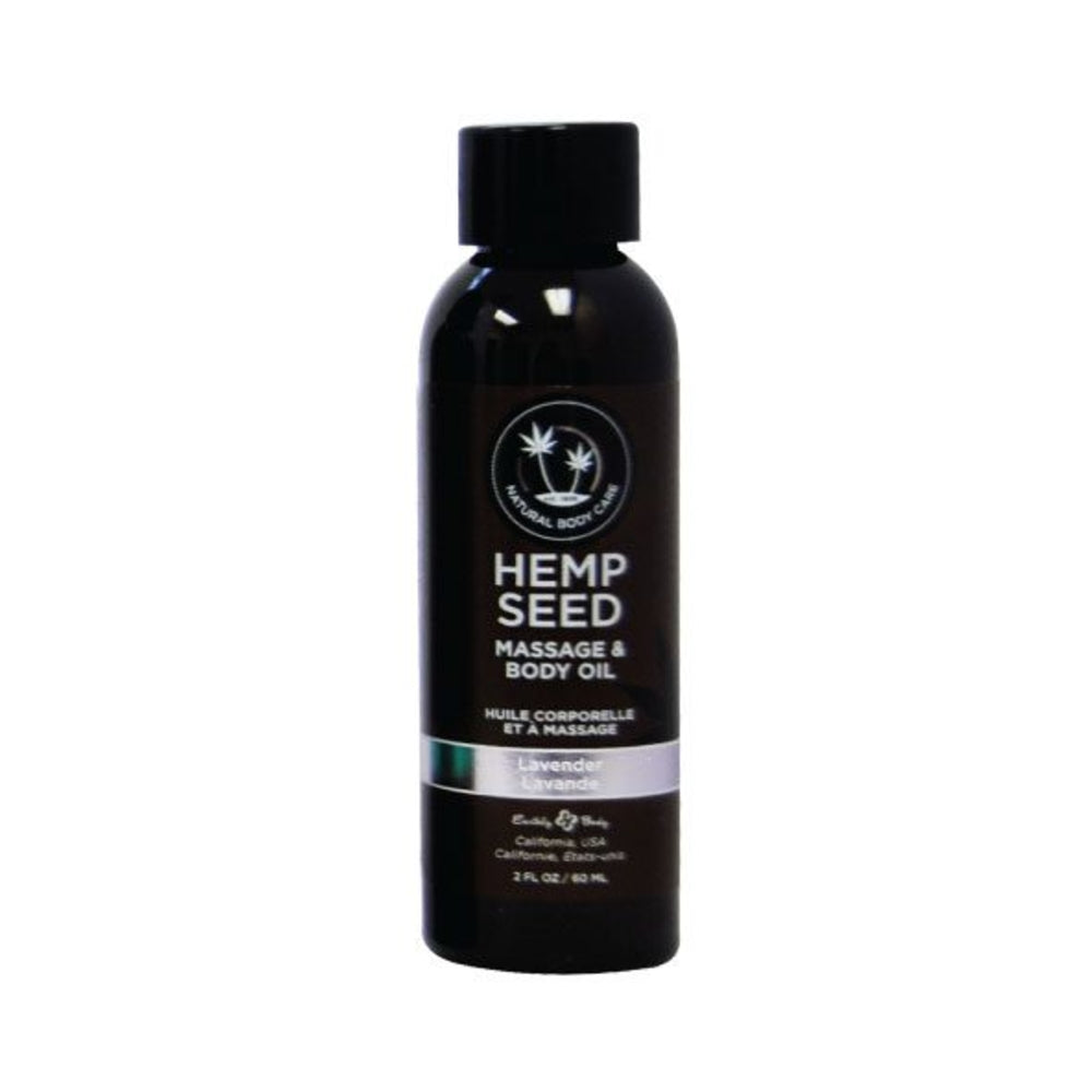 Earthly Body Massage Oil Lavender 2oz