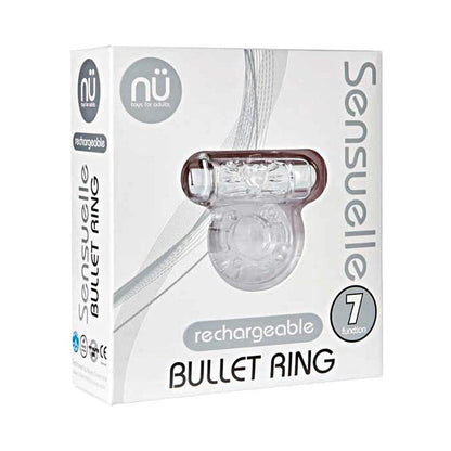 Sensuelle Bullet Cock Ring