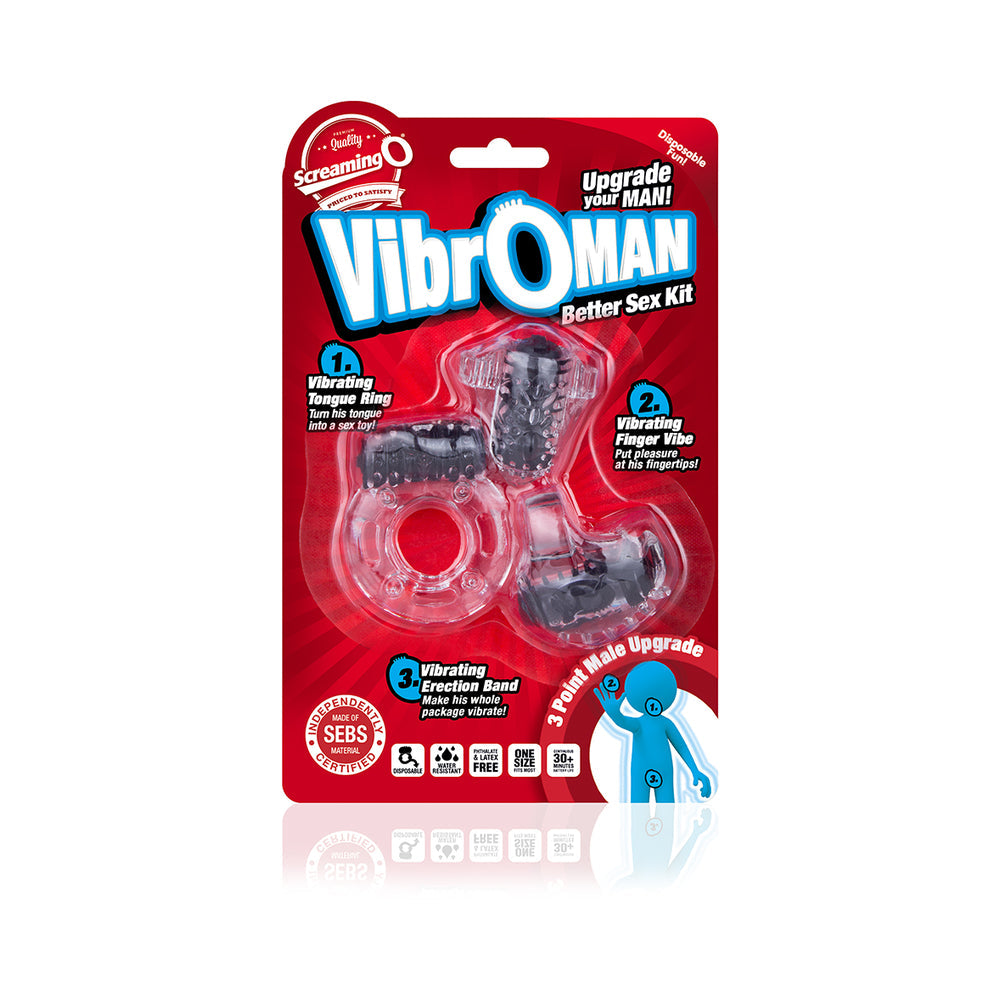 Screaming O VibrOman Black