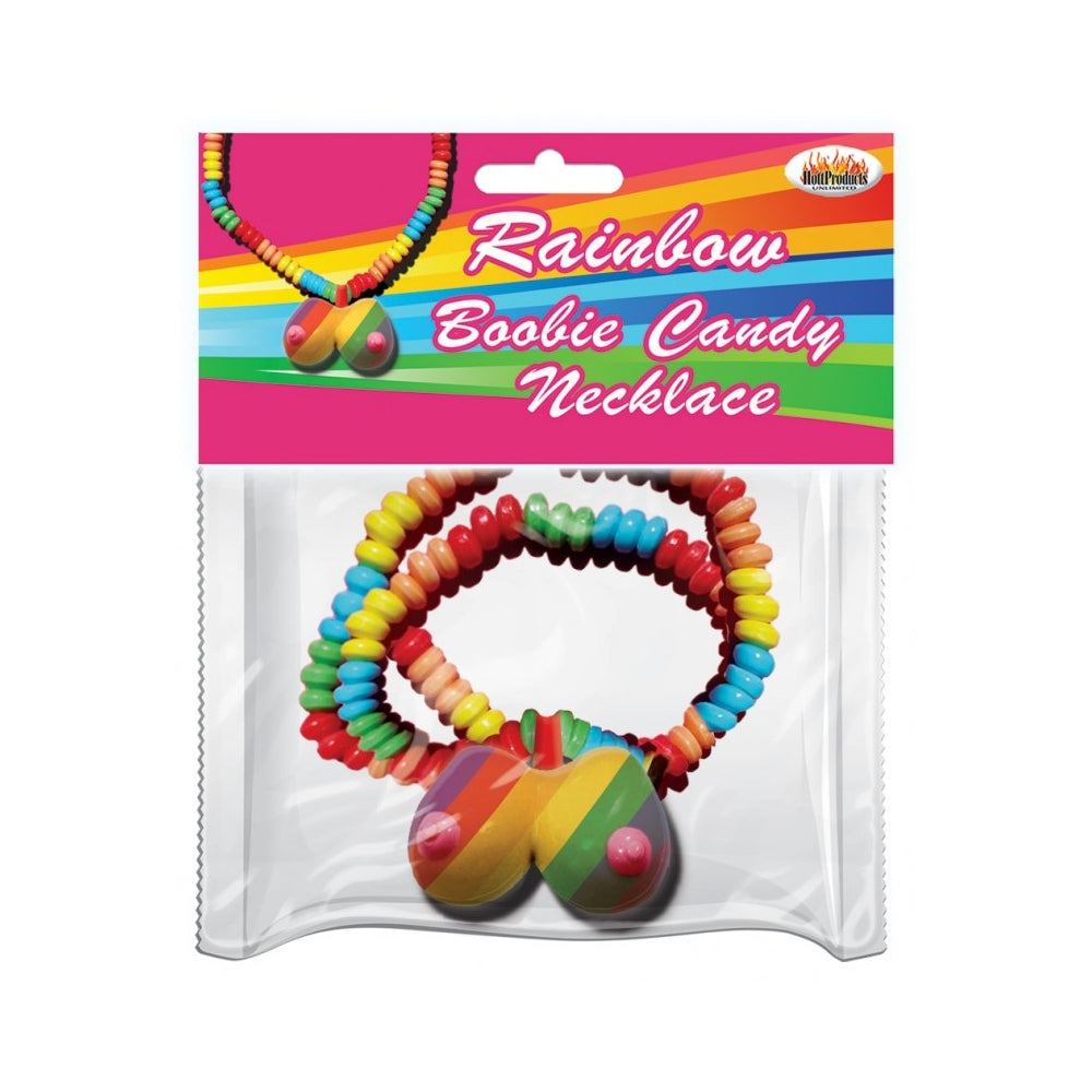 Rainbow Boobie Candy Necklace