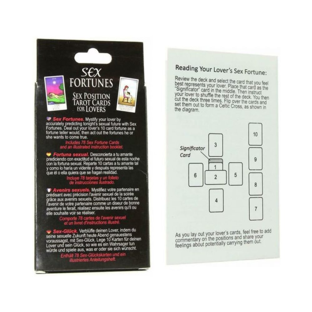 Sex Fortunes Tarot Cards For Lovers Game