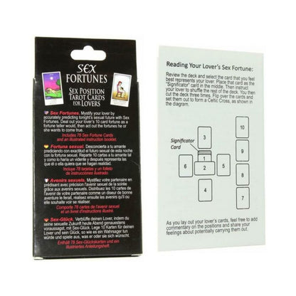 Sex Fortunes Tarot Cards For Lovers Game