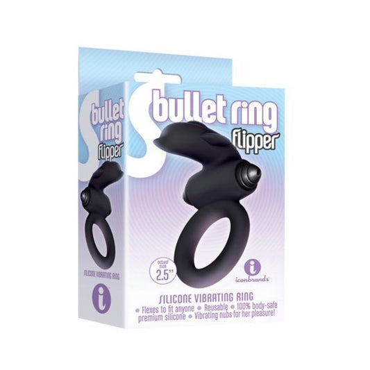 The 9's, S-bullet Ring - Flipper, Silicone