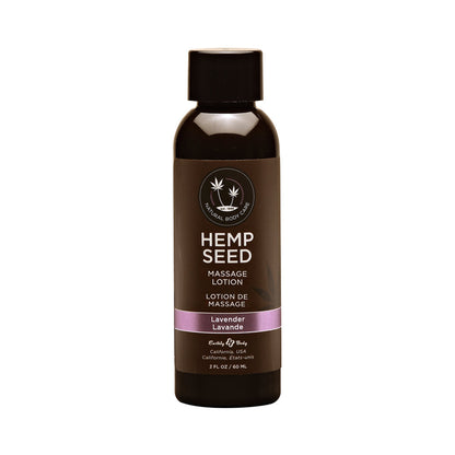 Earthly Body Massage Lotion Lavender 2oz
