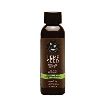 Earthly Body Massage Lotion Naked In The Woods 2oz
