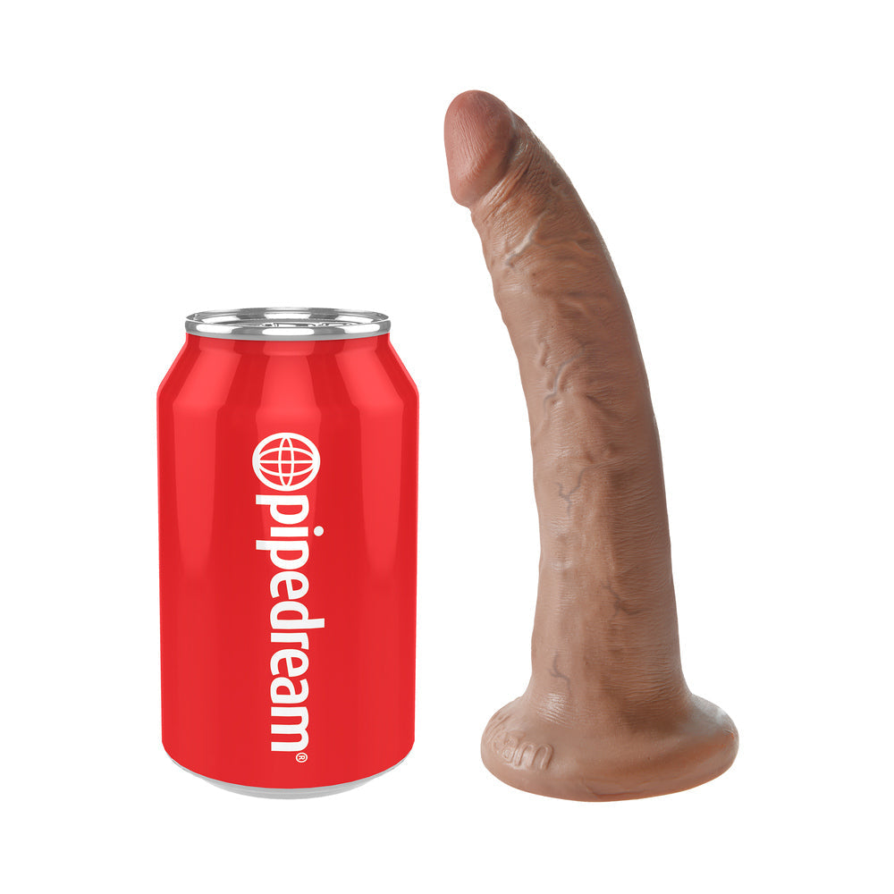 King Cock 7 Inches Realistic Dildo Tan