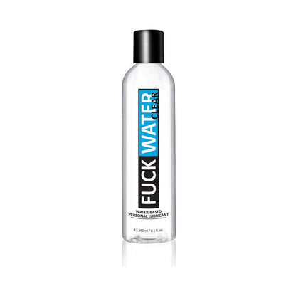 F*ck Water Clear H2O Water Based Lubricant 8oz