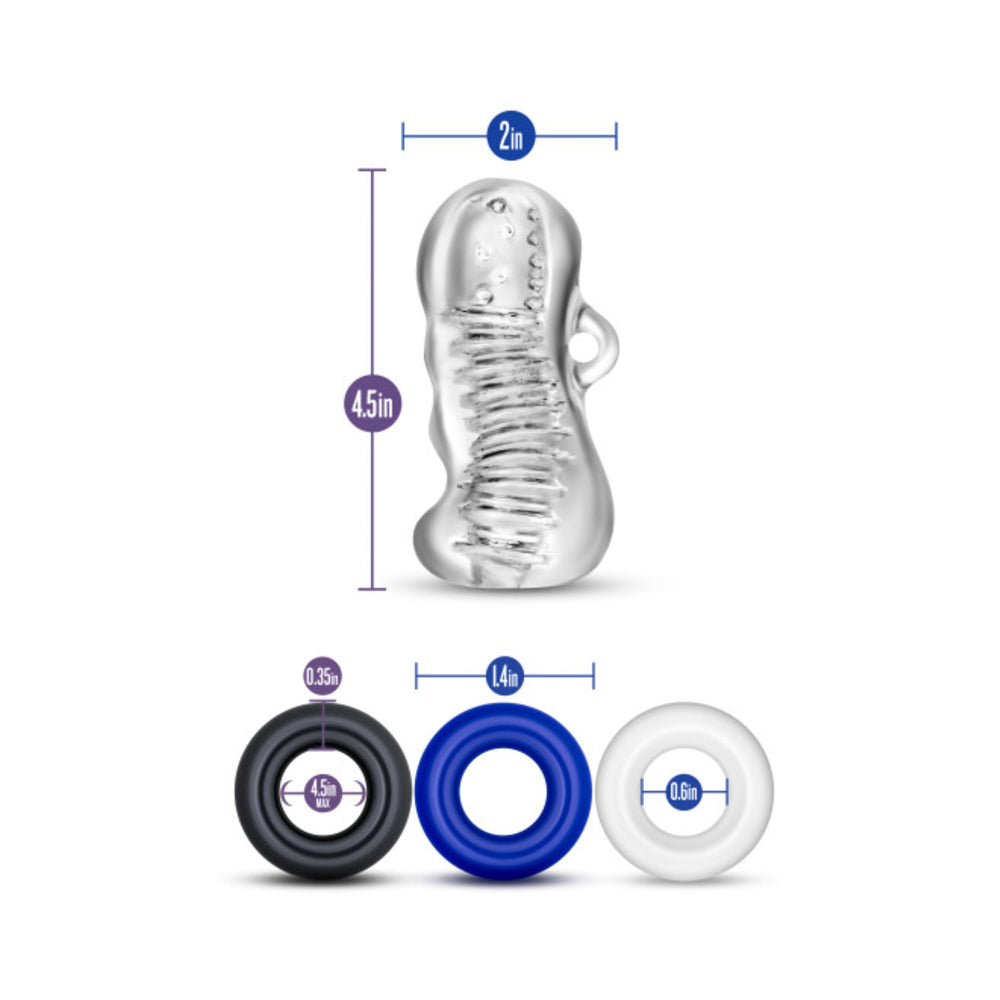 Quickie Kit - Jerk Off - Clear
