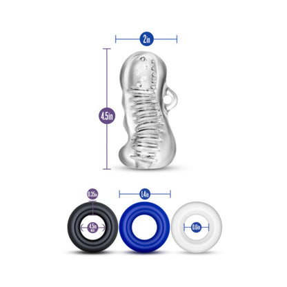 Quickie Kit - Jerk Off - Clear
