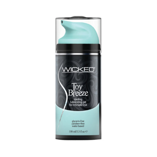 Wicked Toy Breeze Cooling Glyercin-free Gel For Intimate Toys 3.3 Fl Oz/100ml