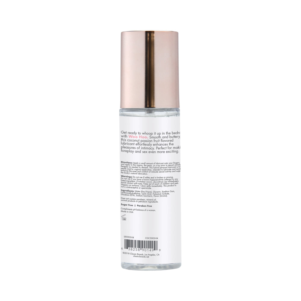 Cgc Woo Hoo Personal Lubricant Flavored Coconut Passion 4.4oz