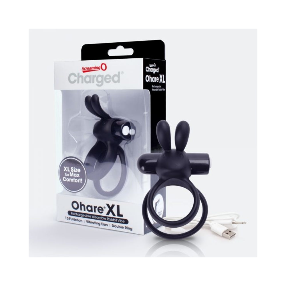Screaming O Charged Ohare Xl Mini Vibe - Black