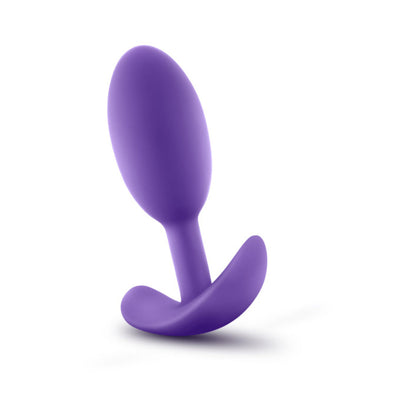 Luxe - Wearable Vibra Slim Plug - Medium - Purple