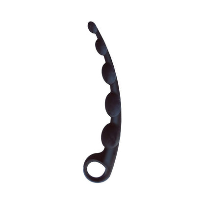 The 9's Ss-curves Curved Silicone Anal Beads