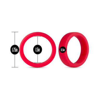 Performance - Silicone Go Pro Cock Ring - Red