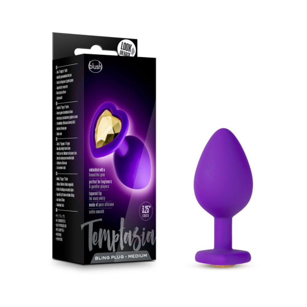 Temptasia - Bling Plug Medium - Purple