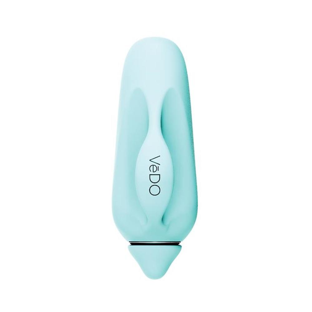 Vedo Vivi Rechargeable Finger Vibe Tease Me Turquoise
