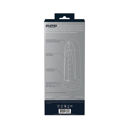 Pump Rechargeable Vacuum Penis Pump Black