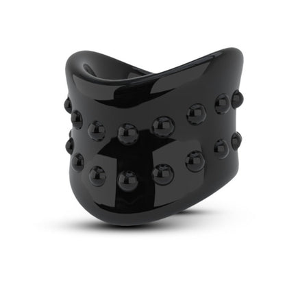 Stay Hard Beef Ball Stretcher Snug X Long 1" Black