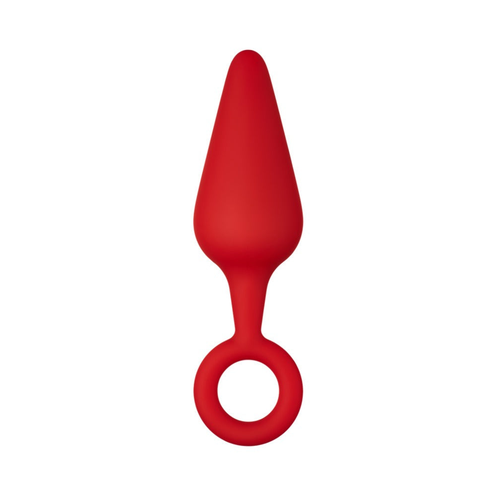 Forto F-10: Silicone Plug W/ Pull Ring Med