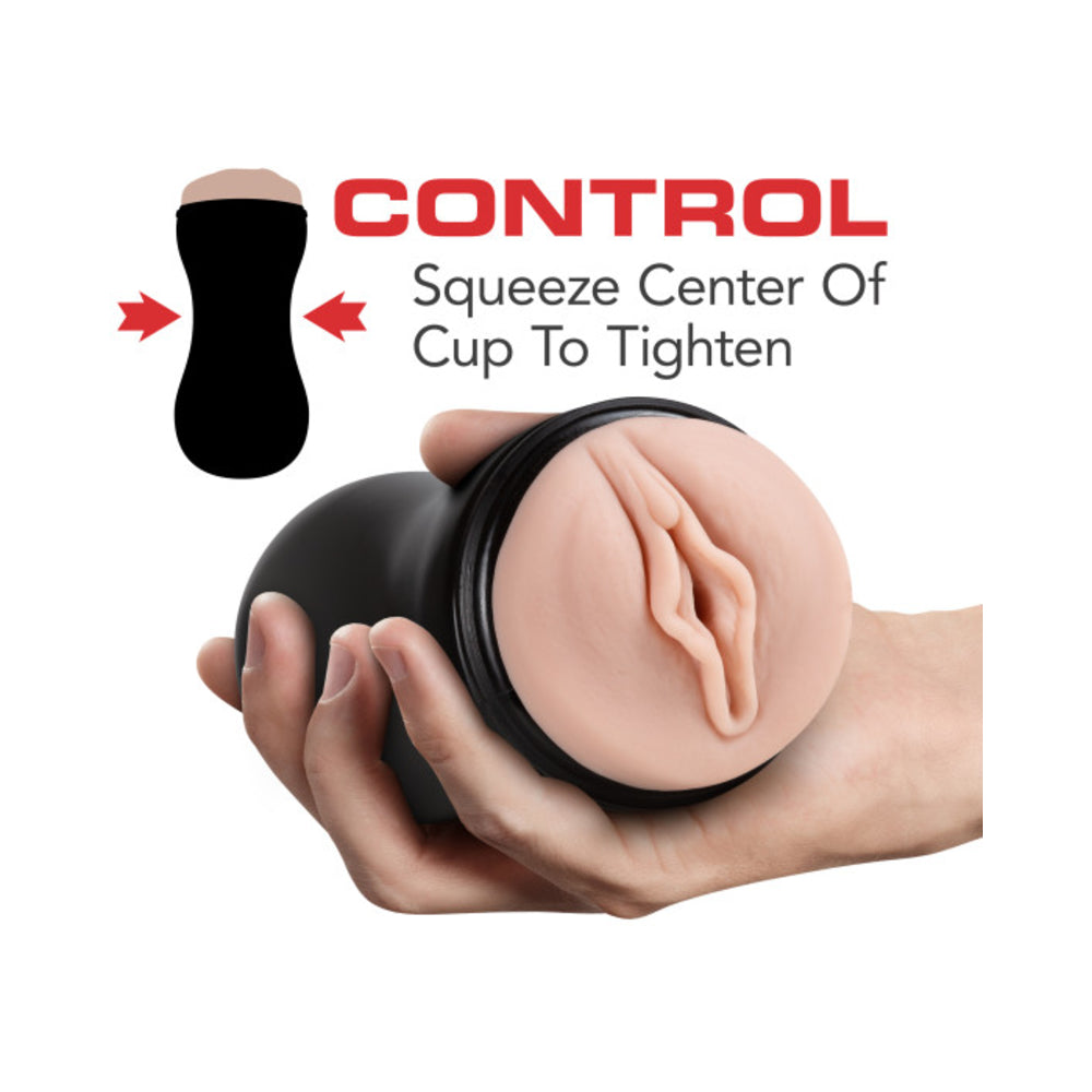M For Men Pussy/pleasure Ridge Orbs Vanilla