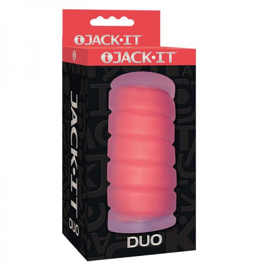Jack-it Duo Stroker Cherry