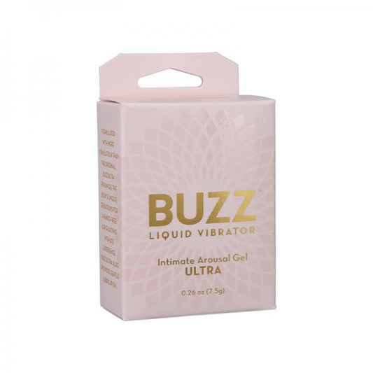Buzz Ultra Liquid Vibrator Intimate Arousal Gel - .26 Oz