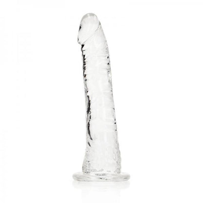 Realrock Slim Dildo 6in Transparent